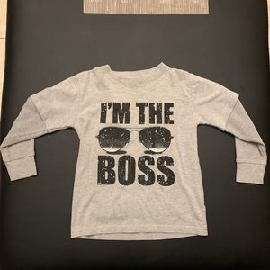 Mish Boys Gray long sleeve boys size S/5